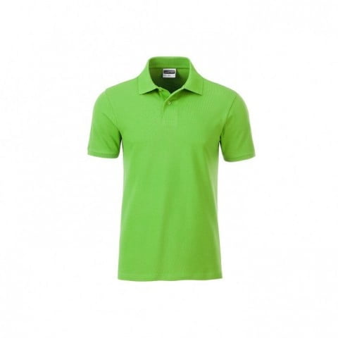 Lime Green - Męska koszulka polo Basic