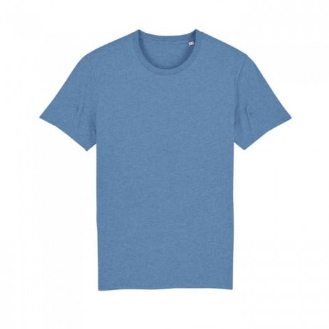 Niebieski melanżowy t-shirt unisex z bawełny organicznej Creator Stanley Stella