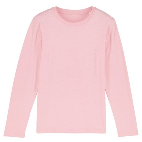 Cotton Pink - Long sleeve Mini Hopper