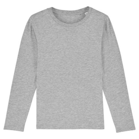 Heather Grey - Long sleeve Mini Hopper