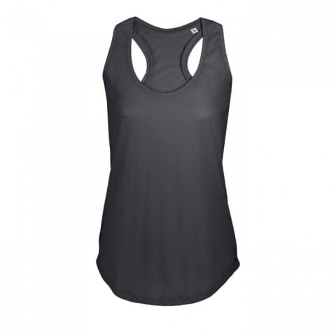 Dark Grey - Damski Tank Top Moka