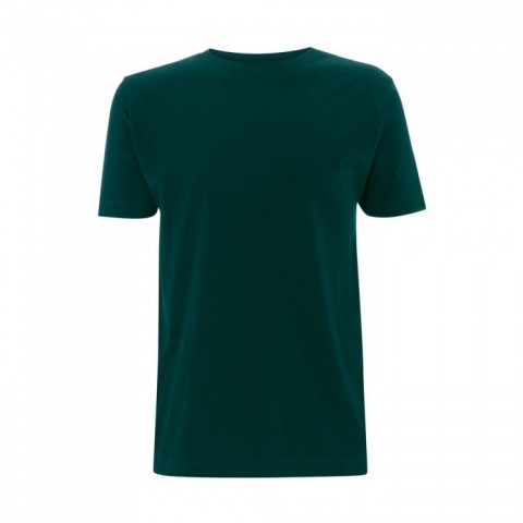 Ciemnozielony klasyczny organiczny t-shirt dla marki własnej - Continental Jersey T-shirt N03