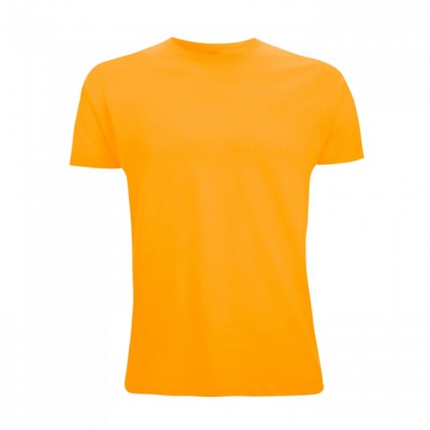 Żółty klasyczny organiczny t-shirt dla marki własnej - Continental Jersey T-shirt N03