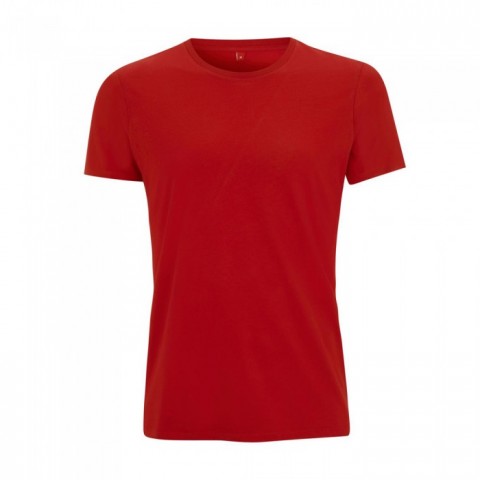 RE - Red - T-shirt Unisex Slim Cut Jersey N18