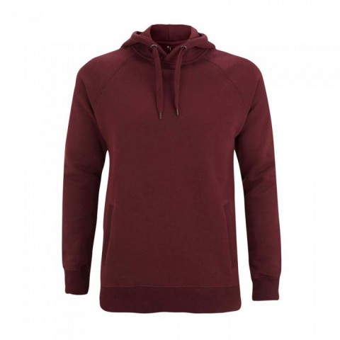 CT - Claret Red - Bluza Unisex Pullover z Kieszeniami N50P