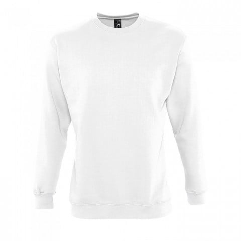 White - Bluza Crewneck New Supreme