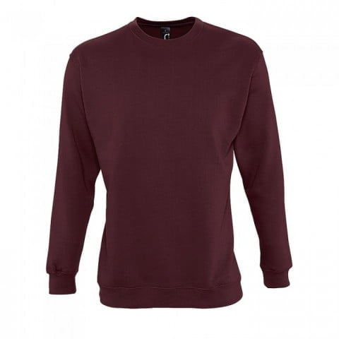 Burgundy - Bluza Crewneck New Supreme