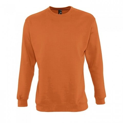 Orange - Bluza Crewneck New Supreme