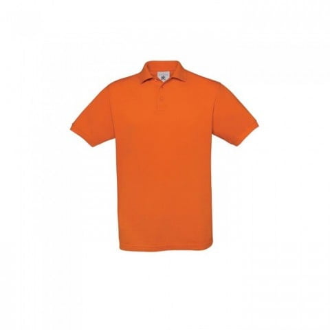 Orange - Męska koszulka polo Safran