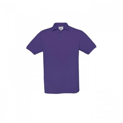 Purple - Męska koszulka polo Safran