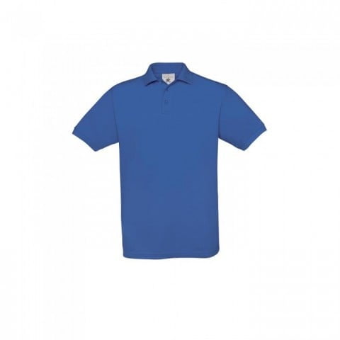 Royal Blue - Męska koszulka polo Safran