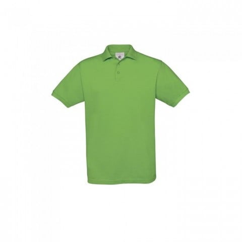 Green - Męska koszulka polo Safran