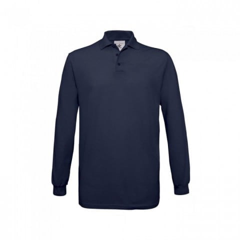 Navy - Koszulka polo unisex Safran