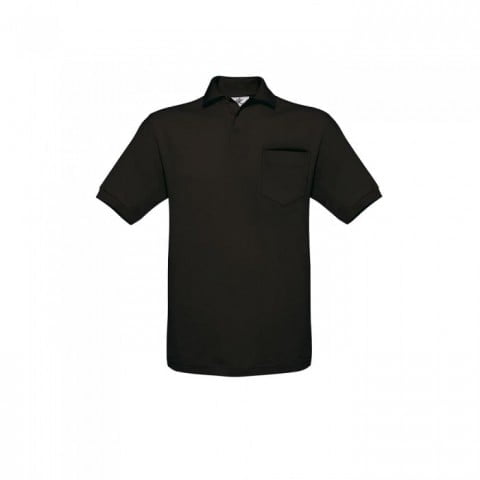 Black - Koszulka polo Safran z kieszonką