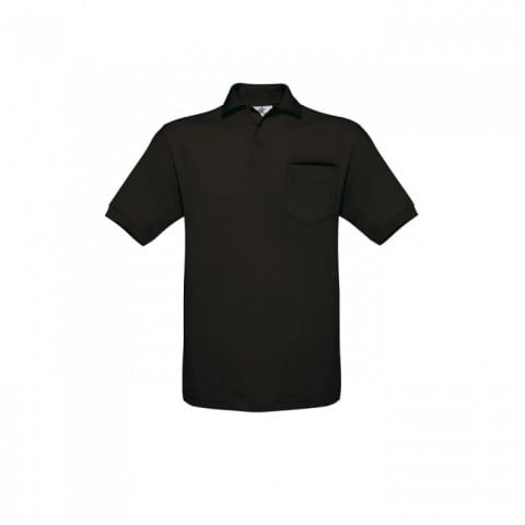 Black - Poloshirt Safran mit Tasche