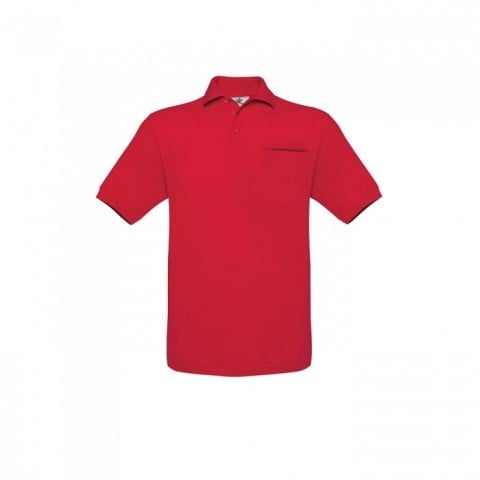 Red - Koszulka polo Safran z kieszonką