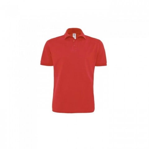 Red - Męska koszulka polo Heavymill