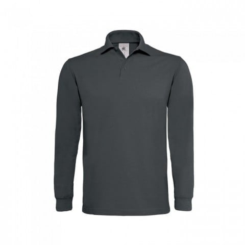 Dark Grey (Solid) - Koszulka polo Unisex Heavymill