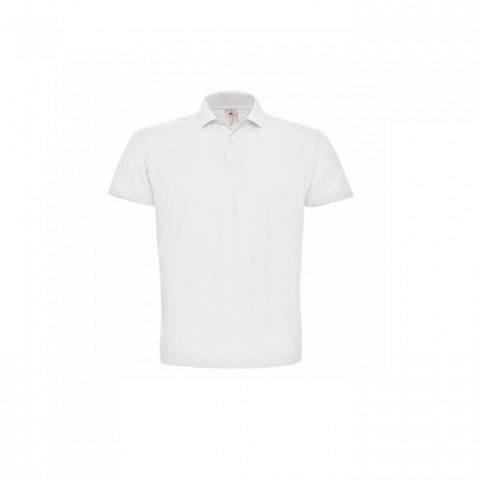 White - Męska koszulka polo ID.001