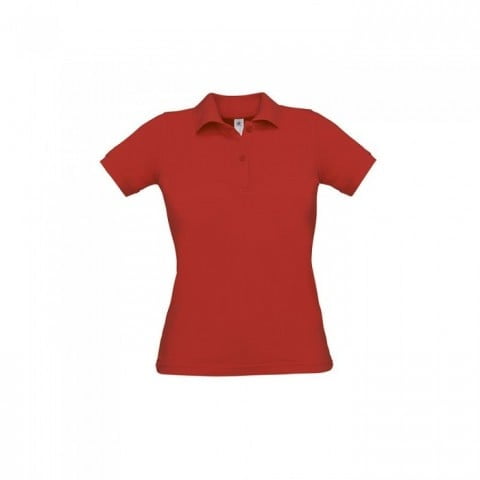 Red - Damska koszulka polo Safran Pure