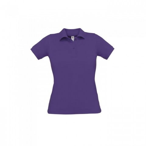 Purple - Damska koszulka polo Safran Pure