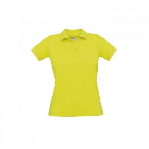 Pixel Lime - Damska koszulka polo Safran Pure
