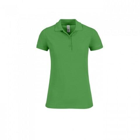 Green - Damska koszulka polo Safran Timeless