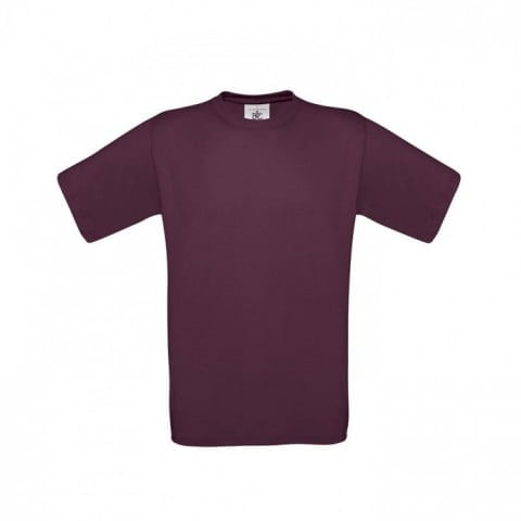Burgundy - Męska koszulka Exact 150