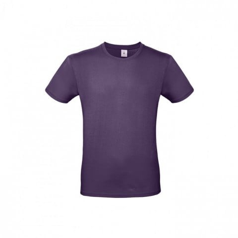 Męska fioletowa koszulka B&C #E150