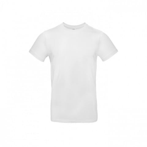 Biała męska koszulka B&C TU03T #E190