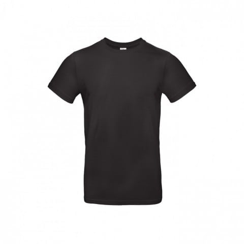 Czarna męska koszulka B&C TU03T #E190