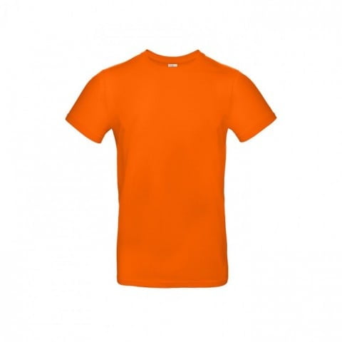 Pomarańczowa męska koszulka B&C TU03T #E190