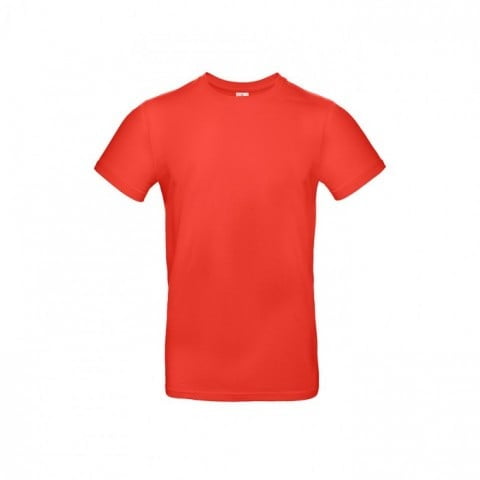 Pomarańczowa męska koszulka B&C TU03T #E190