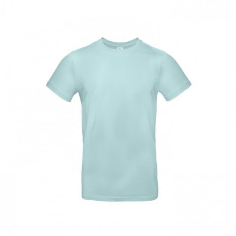 Błękitna męska koszulka B&C TU03T #E190