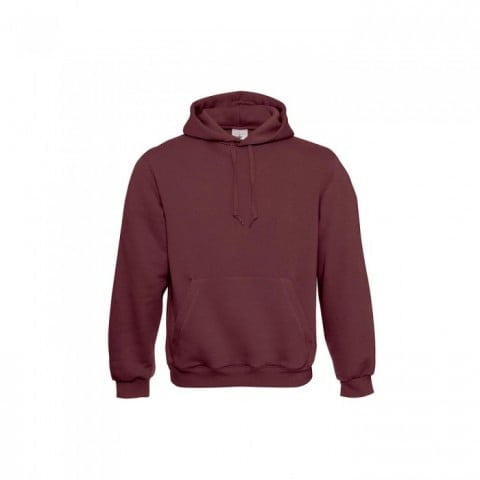 Burgundy - Klasyczna bluza Hooded