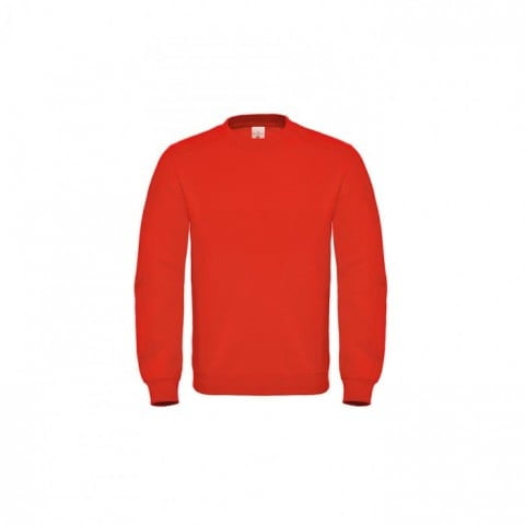 Fire Red - Bluza Crewneck ID.002 Cotton Rich