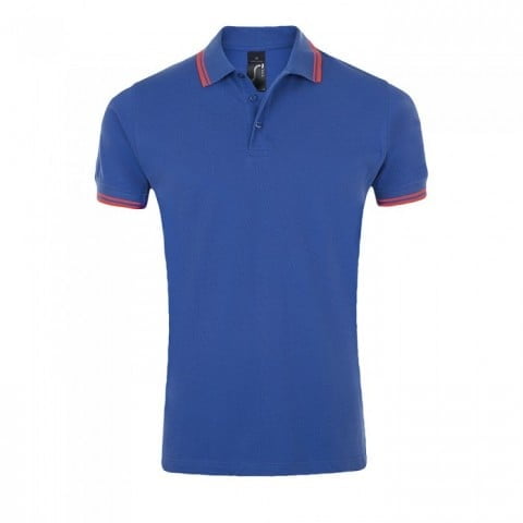 Royal Blue - Męska koszulka polo Pasadena