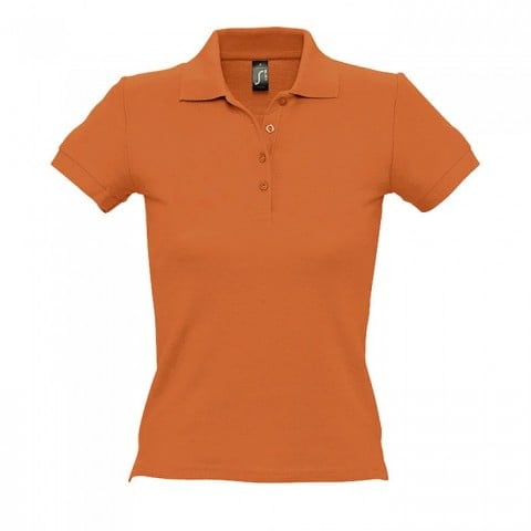 Orange - Damska koszulka polo People