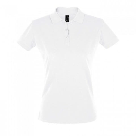 White - Damska koszulka polo Perfect