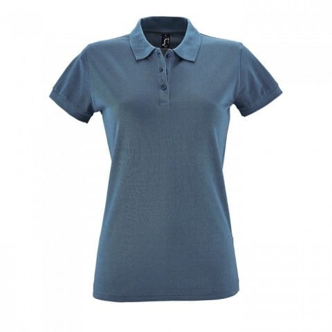 Slate Blue - Damska koszulka polo Perfect