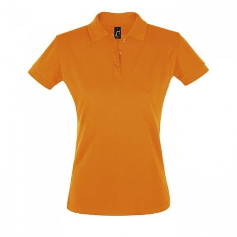 Orange - Damska koszulka polo Perfect