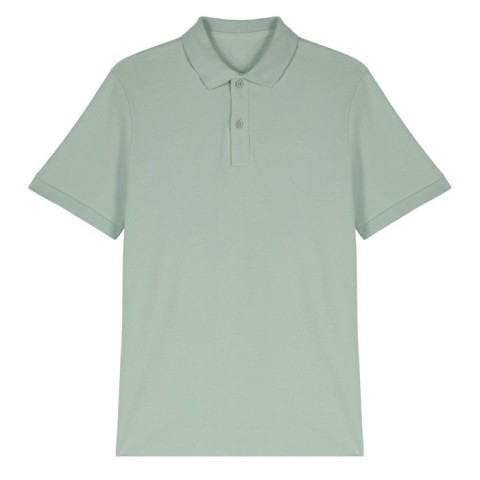 Bawełniana miętowa koszulka polo unisex Stanley Stella Prepster