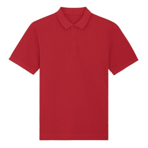 Bawełniana czerwona koszulka polo unisex Stanley Stella Prepster