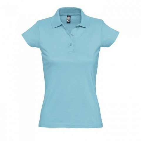 Atoll Blue - Damska koszulka polo Prescott