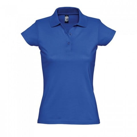 Royal Blue - Damska koszulka polo Prescott