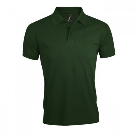 Bottle Green - Męska koszulka polo Prime