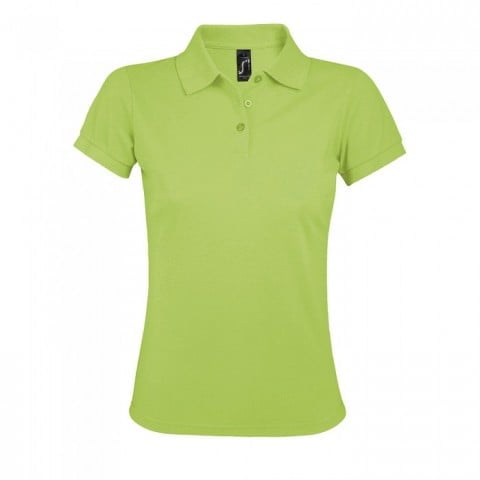 Apple Green - Damska koszulka polo Prime