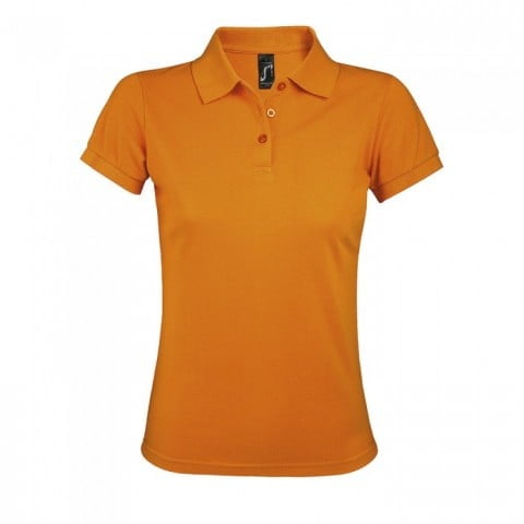 Orange - Damska koszulka polo Prime