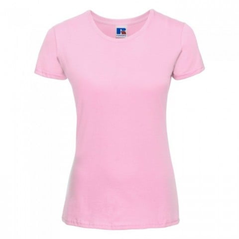 Różowa koszulka damska Oeko tex Slim Fit R-155F-0