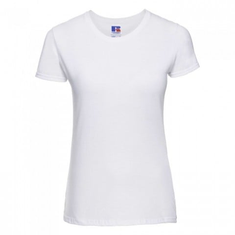 Biała koszulka damska Oeko tex Slim Fit R-155F-0